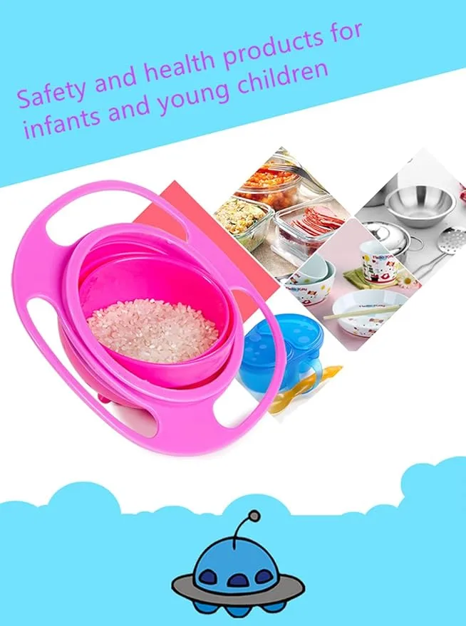 জাইরো বোল – ছিটে না পড়া শিশুর খাবারের বাটি 🍽️ - Image 3